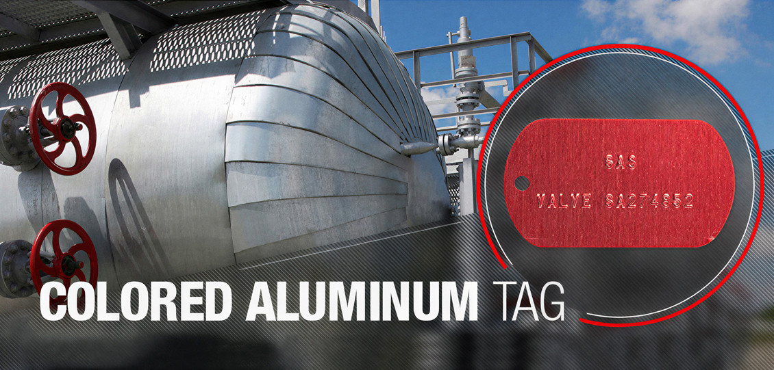 Colored Aluminium Tags