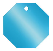 74 Tag Anodized Aluminum Box of 500